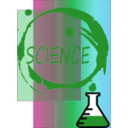 download Science clipart image with 180 hue color