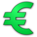 download Euro clipart image with 90 hue color