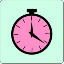 download Pocket Watch Icon clipart image with 270 hue color