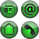 Four Contact Icons