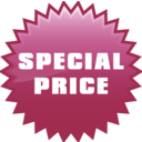 download Special Price Sticker clipart image with 225 hue color