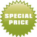 download Special Price Sticker clipart image with 315 hue color