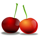 download Cherries clipart image with 0 hue color