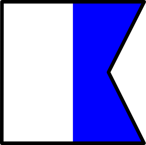 Signalflag Alpha