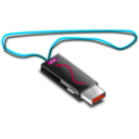 download Usb Stick clipart image with 315 hue color