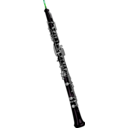 download Oboe clipart image with 90 hue color