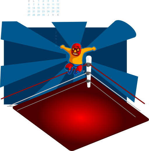 Wallpaper Luchador En El Ring