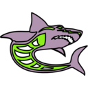 download Shark Grey Red By Ashed clipart image with 90 hue color