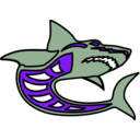download Shark Grey Red By Ashed clipart image with 270 hue color
