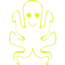 download Octopus clipart image with 45 hue color