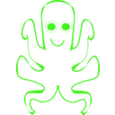 download Octopus clipart image with 90 hue color