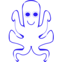 download Octopus clipart image with 225 hue color