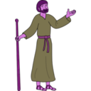 download Paul Of Tarsus clipart image with 270 hue color
