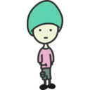 download Quiet Boy clipart image with 90 hue color