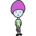 download Quiet Boy clipart image with 225 hue color