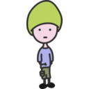 download Quiet Boy clipart image with 0 hue color