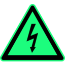 download Signs Hazard Warning clipart image with 90 hue color