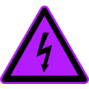 download Signs Hazard Warning clipart image with 225 hue color