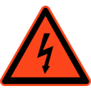 download Signs Hazard Warning clipart image with 315 hue color