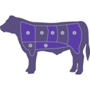 download Beef Chart clipart image with 225 hue color