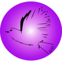 download Dove Icon clipart image with 315 hue color