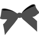 download Black Ribbon clipart image with 90 hue color