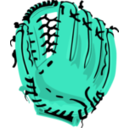 download Baseball Glove clipart image with 135 hue color