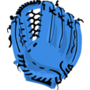 download Baseball Glove clipart image with 180 hue color