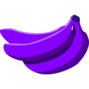 download Bananas clipart image with 225 hue color