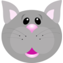 download Cat clipart image with 315 hue color
