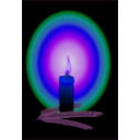 download Magic Candlelight clipart image with 225 hue color