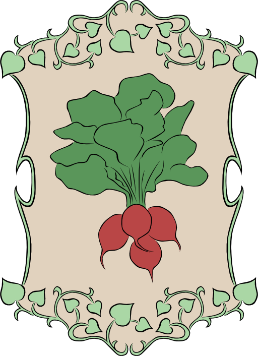 Garden Sign Radish