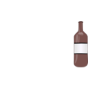 download Wine Bottle clipart image with 225 hue color