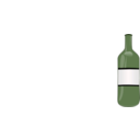 download Wine Bottle clipart image with 315 hue color