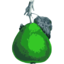 download Pear clipart image with 45 hue color