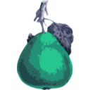 download Pear clipart image with 90 hue color