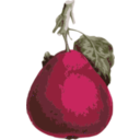 download Pear clipart image with 270 hue color