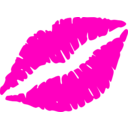 download Red Lips clipart image with 315 hue color