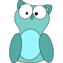 download Owl clipart image with 135 hue color