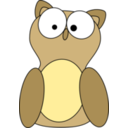 download Owl clipart image with 0 hue color