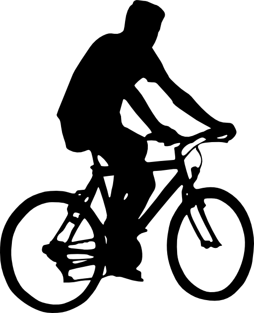 Bicyclist Silhouette