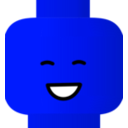 download Lego Smiley Laugh clipart image with 180 hue color