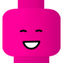 download Lego Smiley Laugh clipart image with 270 hue color
