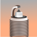 download Spark Plug clipart image with 180 hue color