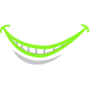 download Smile clipart image with 90 hue color