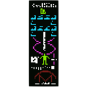 download Arecibo Message clipart image with 90 hue color