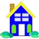download Home Clipart clipart image with 45 hue color