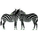 download Zebras clipart image with 90 hue color