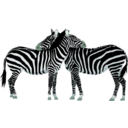 download Zebras clipart image with 135 hue color