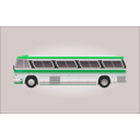 download 1960s Gm Pd 4106 Bus clipart image with 135 hue color
